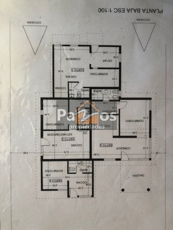 Se venden cuatro departamentos en Villa Gral.Belgrano